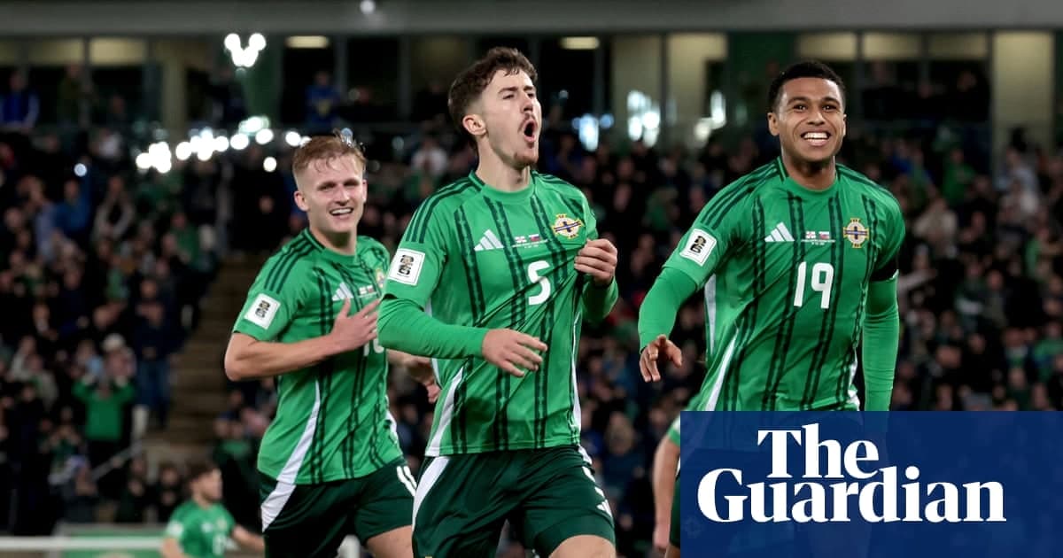 北爱尔兰2-0斯洛伐克稳住出线节奏;德国4-0卢森堡领跑A组;北马其顿0-0比利时紧随